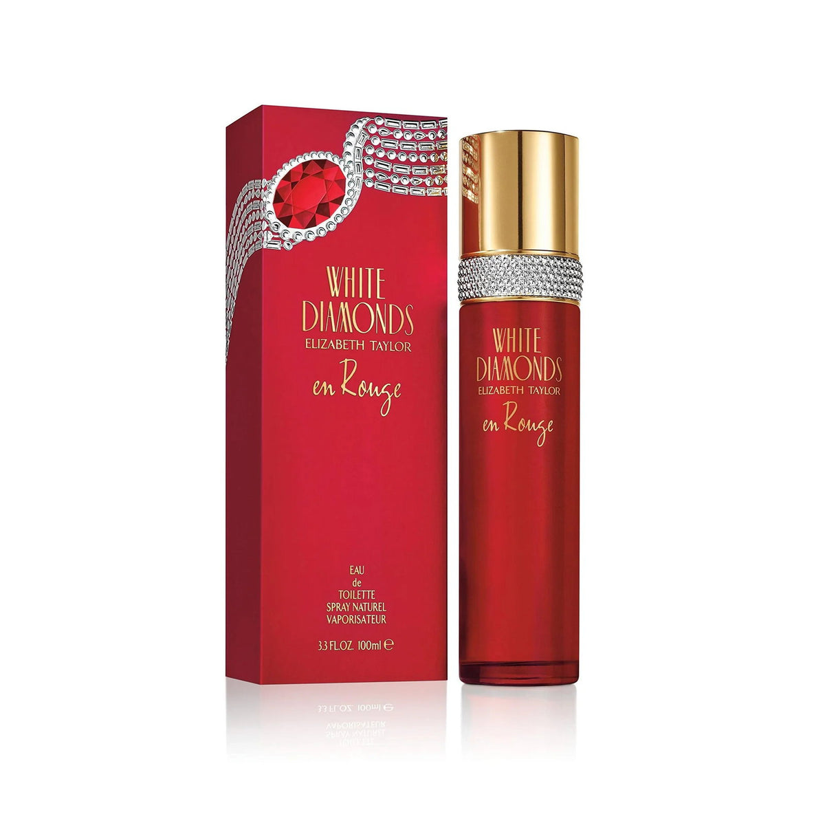 Elizabeth Taylor, White Diamonds En Rouge, Eau de Toilette, För kvinnor, 100 ml