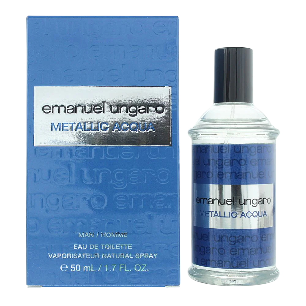 Emanuel Ungaro, Metalic Acqua, Eau de Toilette, För män, 50 ml