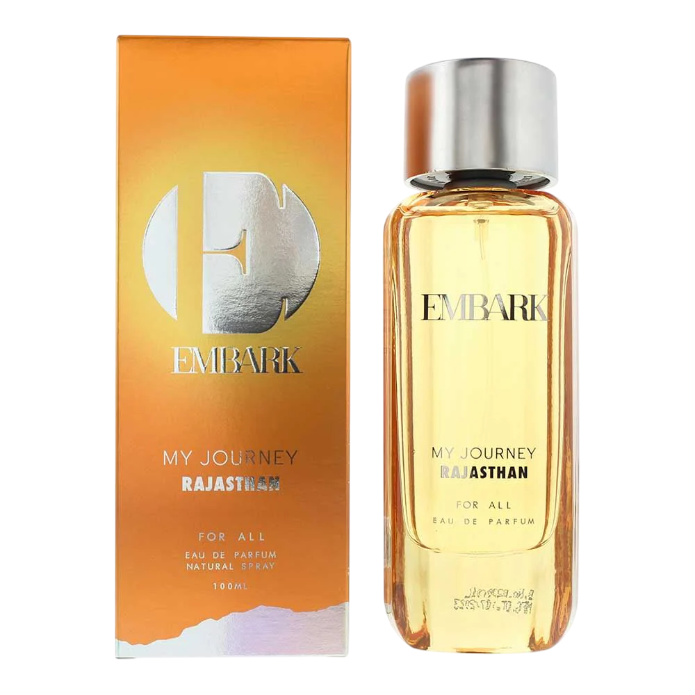 Embark, My Journey Rajasthan, Parfymvatten, Unisex, 100 ml