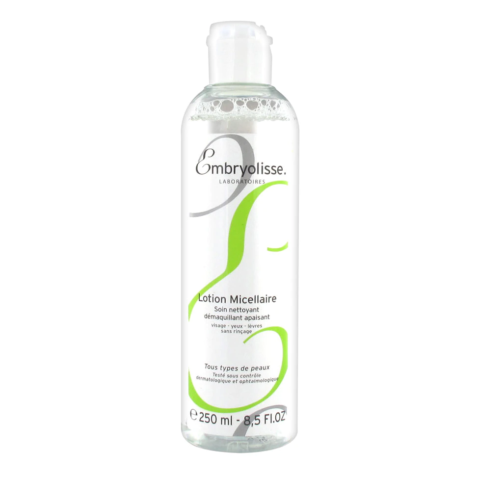 Embryolisse, Embryolisse, Eliminerar orenheter, Micellärt vatten, För alla hudtyper, 250 ml