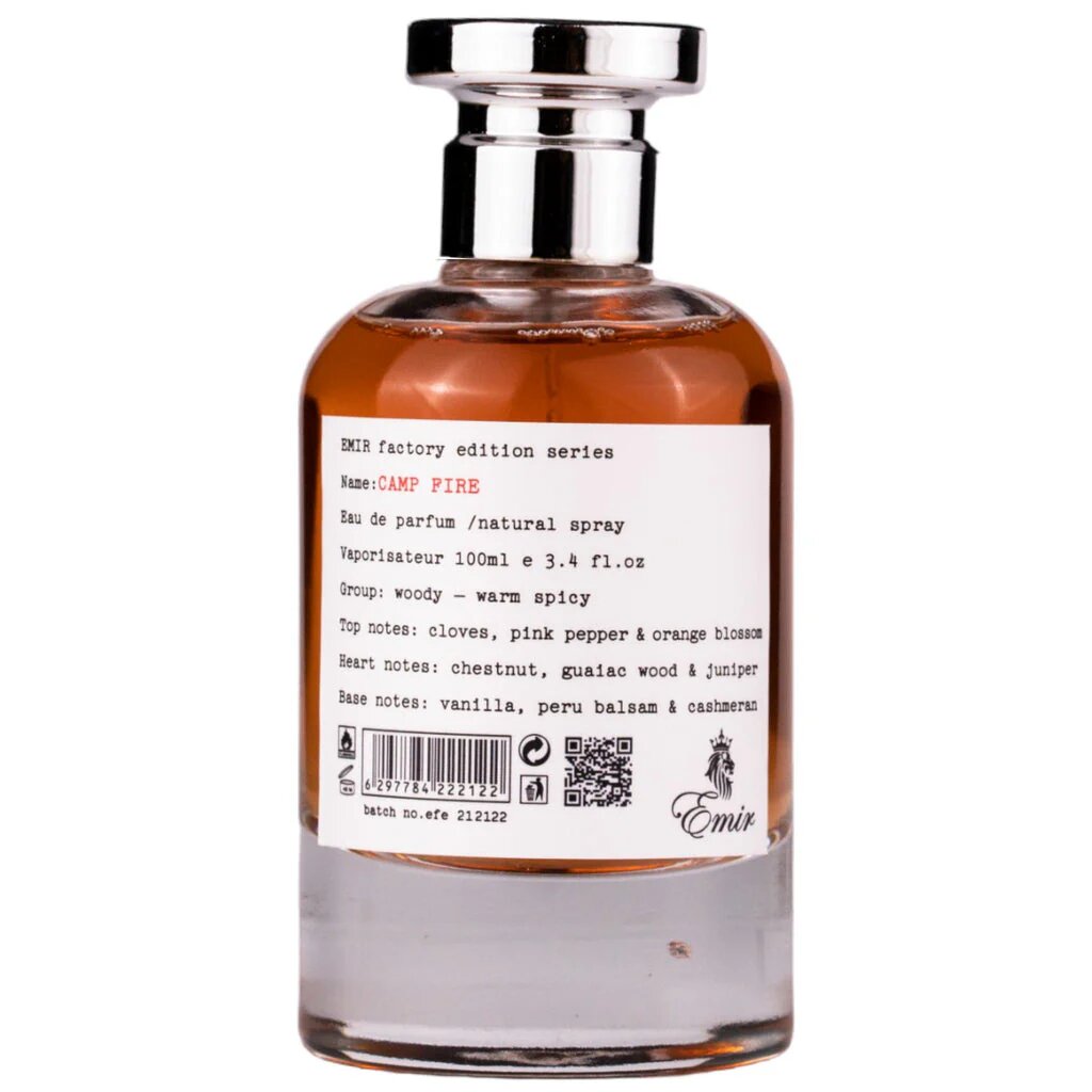 Emir, Camp Fire Factory Edition, Parfymvatten, Unisex, 100 ml