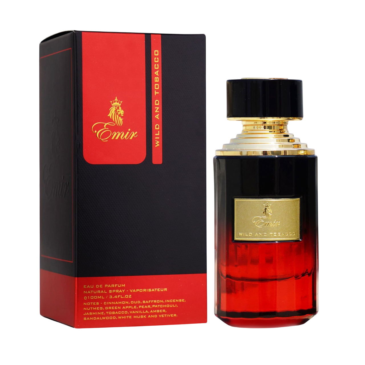 Emir, Wild & Tobacco, Parfymvatten, Unisex, 75 ml