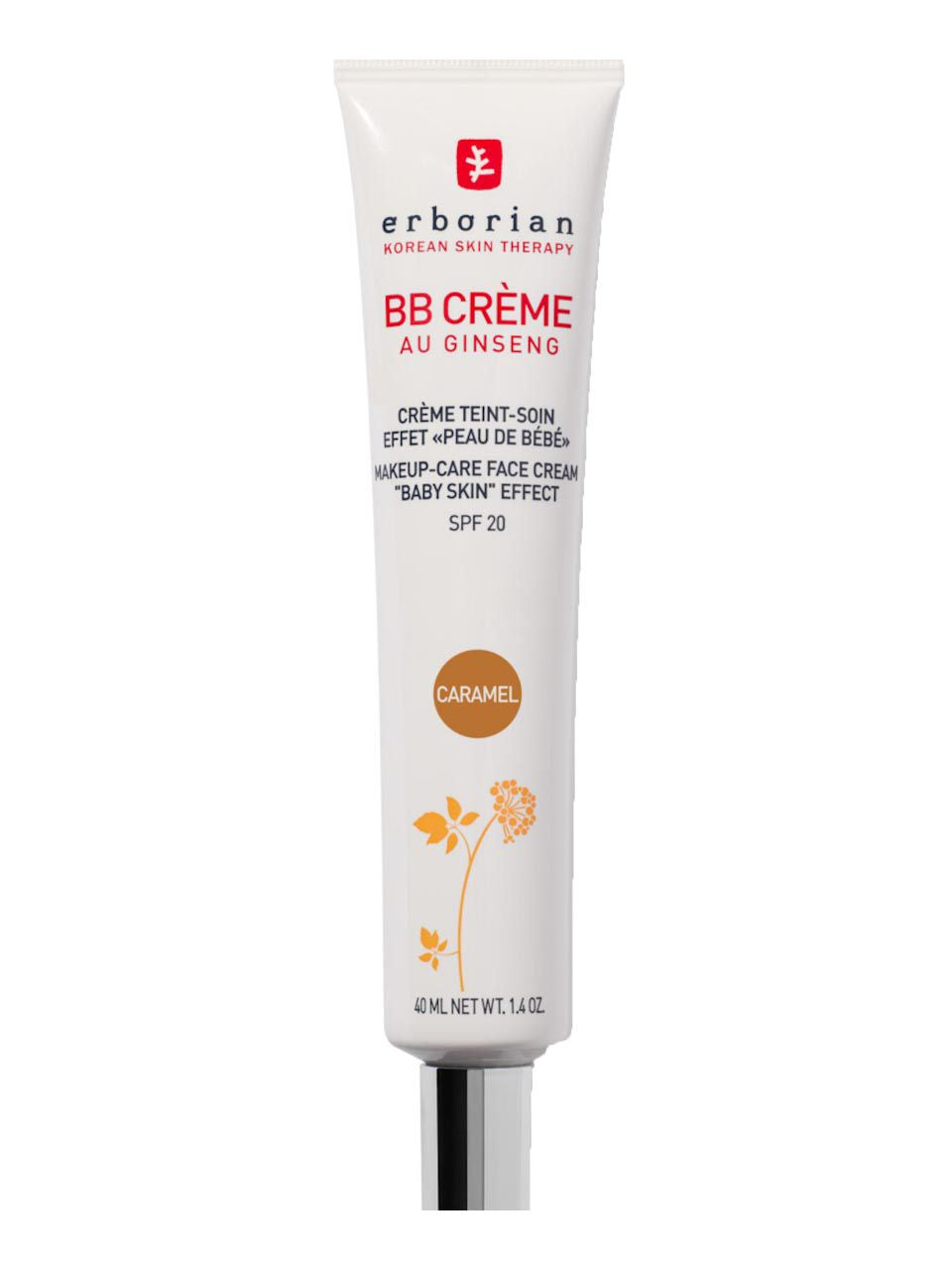 Erborian, B.B Cream, BB-kräm, Karamell, SPF 20, 40 ml