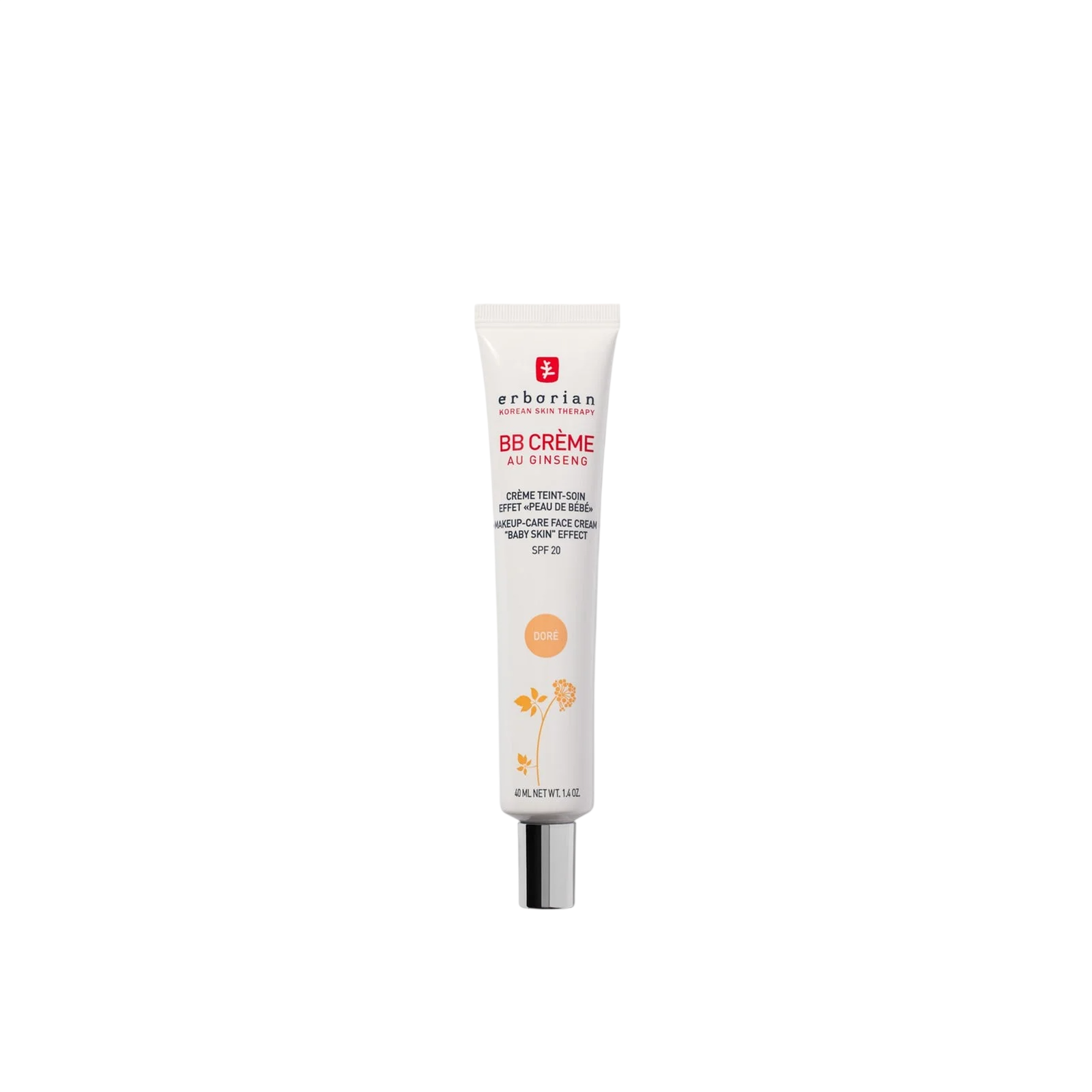 Erborian, B.B Cream, BB-kräm, Dore, 20 SPF, 40 ml