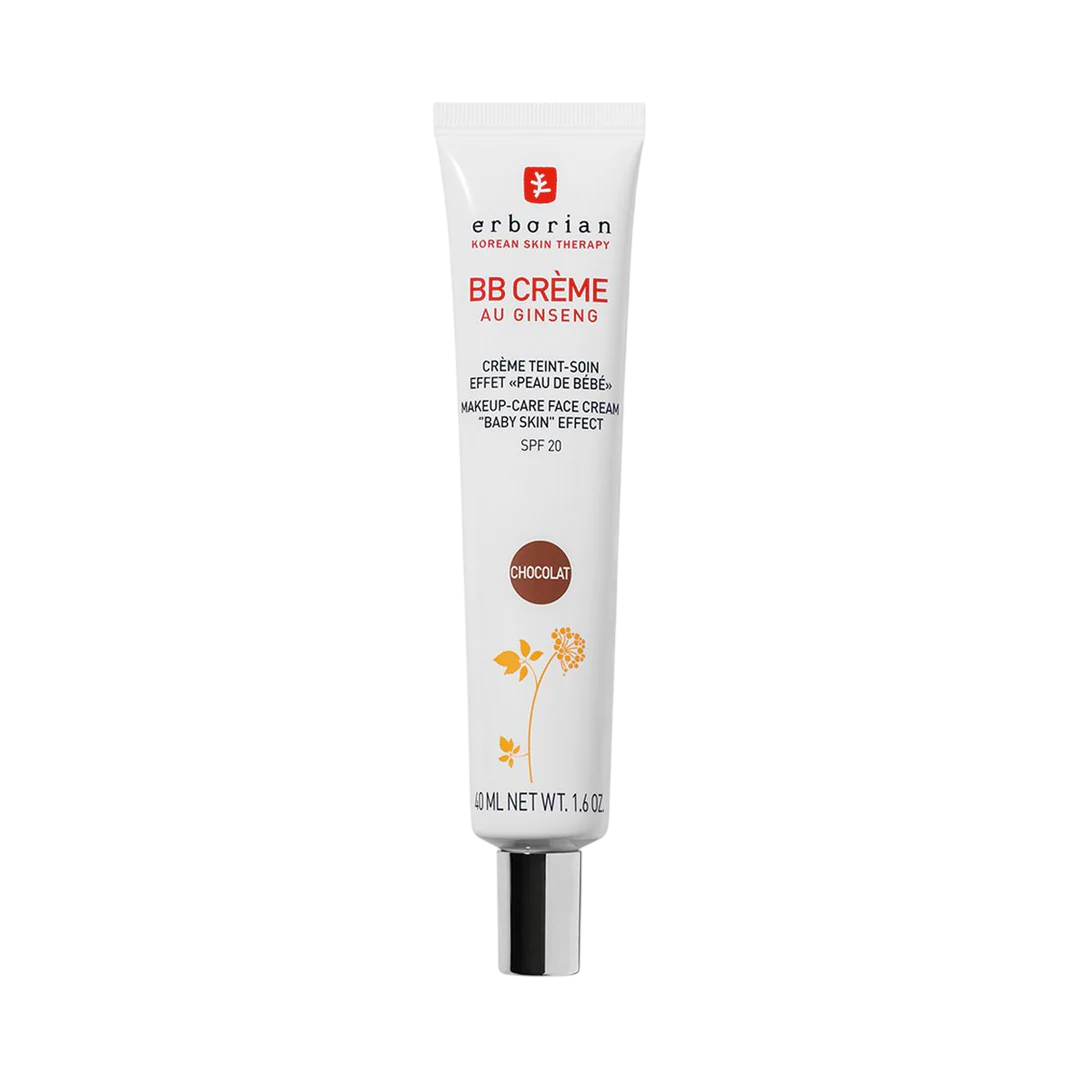 Erborian, B.B Cream, Ginseng, Matt, BB-kräm, Choklad, SPF 20, 40 ml