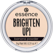 Essence, Brighten Up! Banana Powder, Ljusgörande, Mattgörande, Kompaktpuder, 20, Bababanana, 9 g
