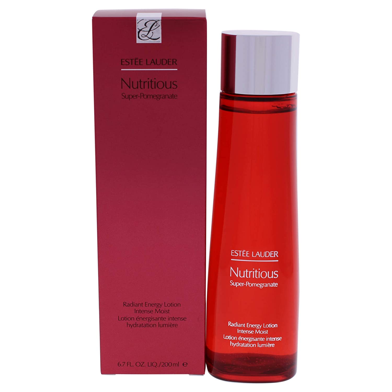 Estee Lauder, Nutritious - Super-Pomegranate Radiant Energy, Nödvändiga vitaminer och mineraler, Återfuktande, Morgon & Kväll, Lotion, För ansiktet, 200 ml