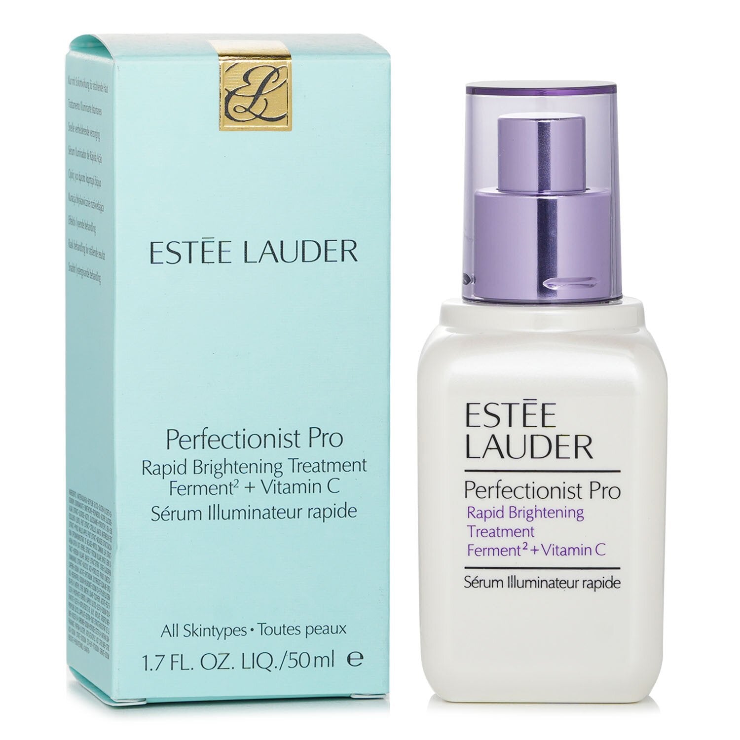 Estee Lauder, Perfectionist Pro - Rapid Brightening, Ferment³+ Vitamin C, Belyst, Serum, Ansikte, 50 ml