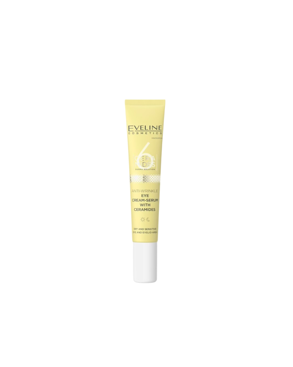 Eveline Cosmetics, 6 Ceramides, Ceramider, Anti-rynkor, Ögonkräm, 20 ml