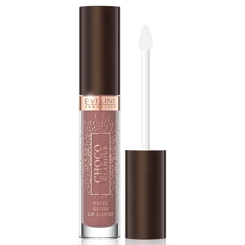 Eveline Cosmetics, Choco Glamour, Läppglans, 03, Toffee Chocolate, 4.5 ml