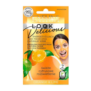 Eveline Cosmetics, Look Delicious, Belyst, Skubbmask, Veckovis, För ansiktet, 10 ml