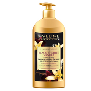 Eveline Cosmetics, Luxury Expert Black & White Vanilla, Vanilj, Återfuktande, Applicera dagligen, Kroppslotion, 350 ml