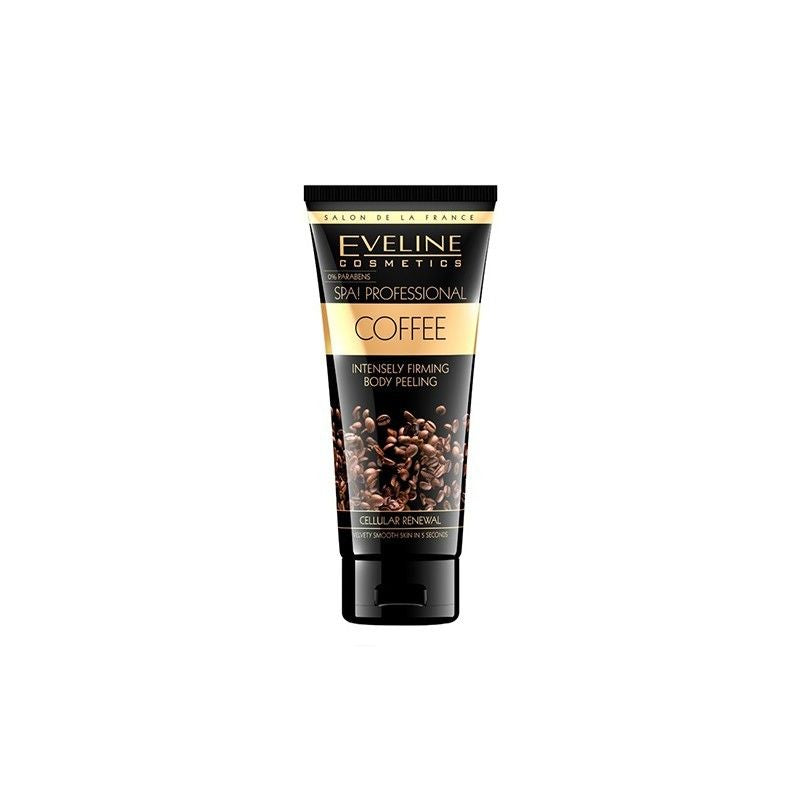 Eveline Cosmetics, Spa! Professional, Koffein, Skalning, Kroppsskrubb, 200 ml
