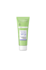 Eveline Cosmetics, Therapy Professional, Aloe, Återfuktande, Dagligen, Grädde, För ansiktet, SPF 50, 30 ml