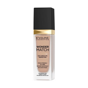 Eveline Cosmetics, Wonder Match Skin Absolute Perfection, Oljefri, Flytande foundation, 15, Naturlig, 30 ml