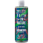 Faith In Nature, Aloe Vera, Föryngrande, Duschkräm, 400 ml