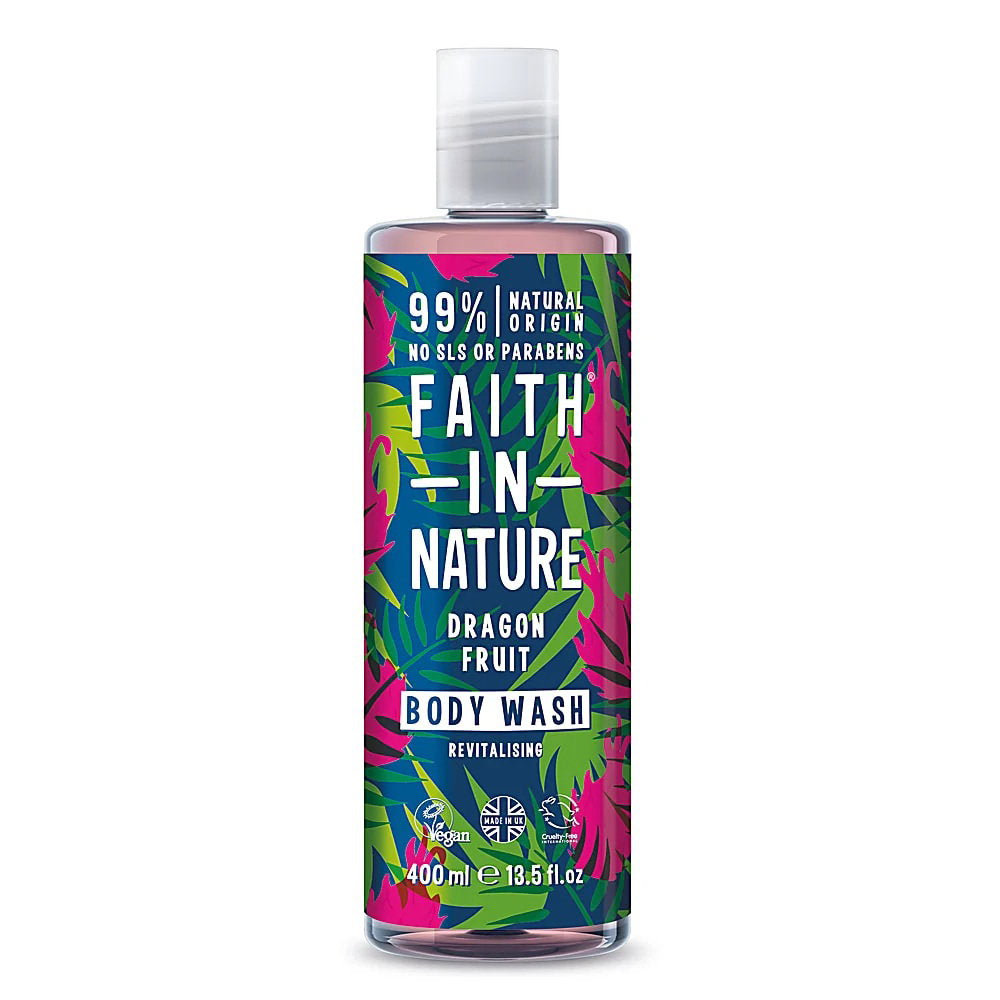 Faith In Nature, Dragon Fruit, Cleansing & Revitalising, Duschkräm, 400 ml