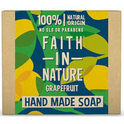 Faith In Nature, Grapefruit, Cleansing & Moisturising, Tvålbar, 100 g