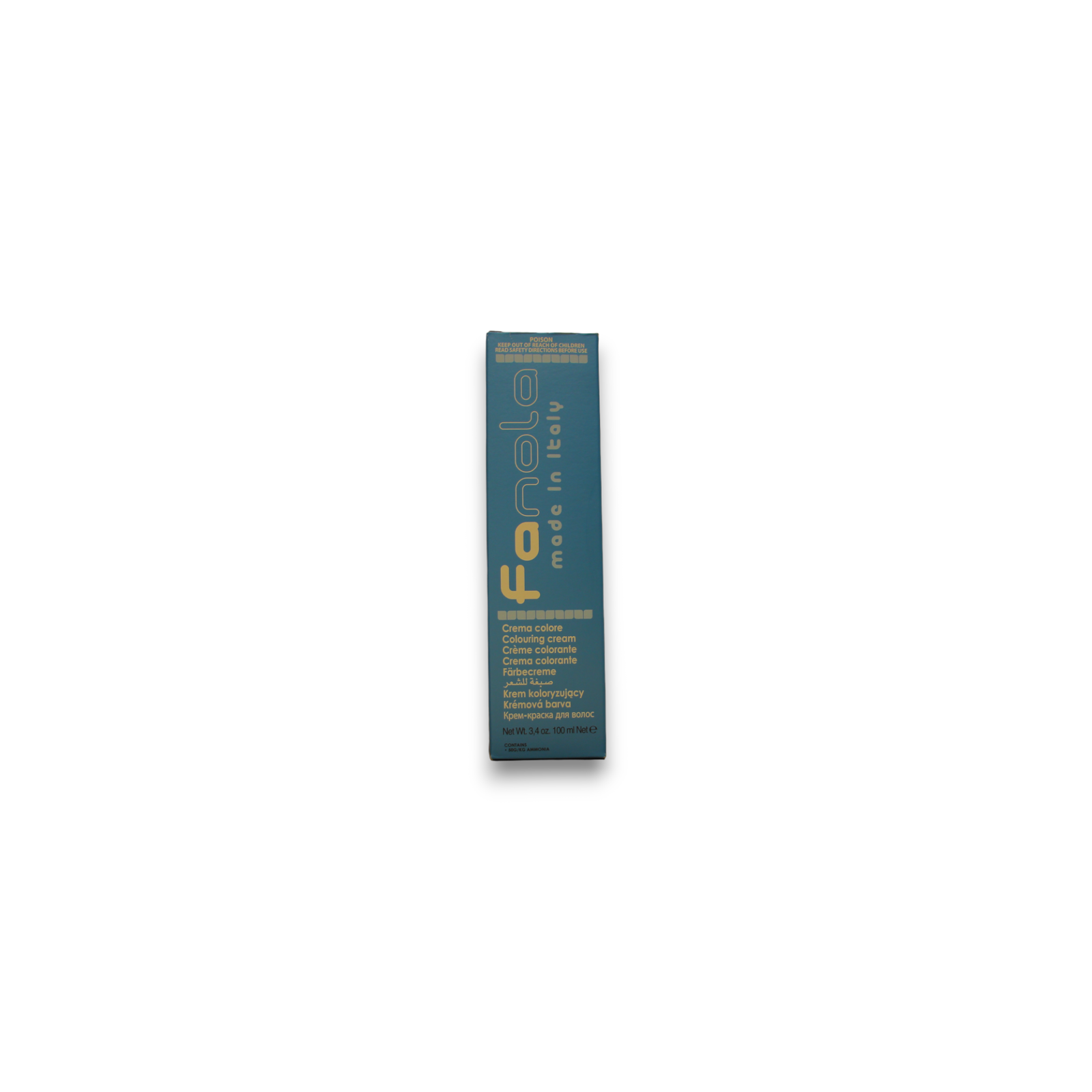 Fanola, Crema Colore, Permanent hårfärg, 5.6 Ljus kastanjröd, 100 ml