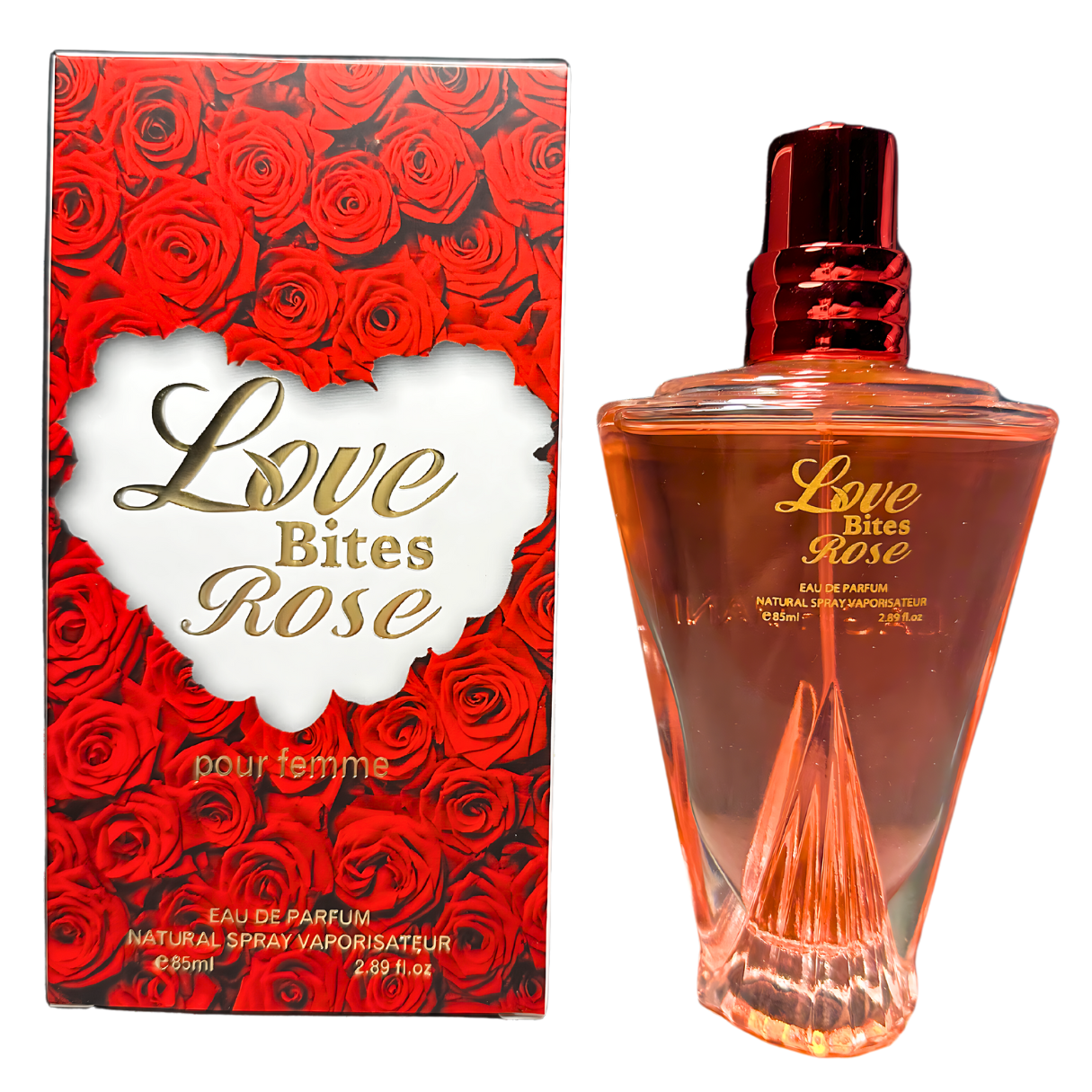 Fine Perfumery, Love Bites Rose, Parfymvatten, För kvinnor, 85 ml