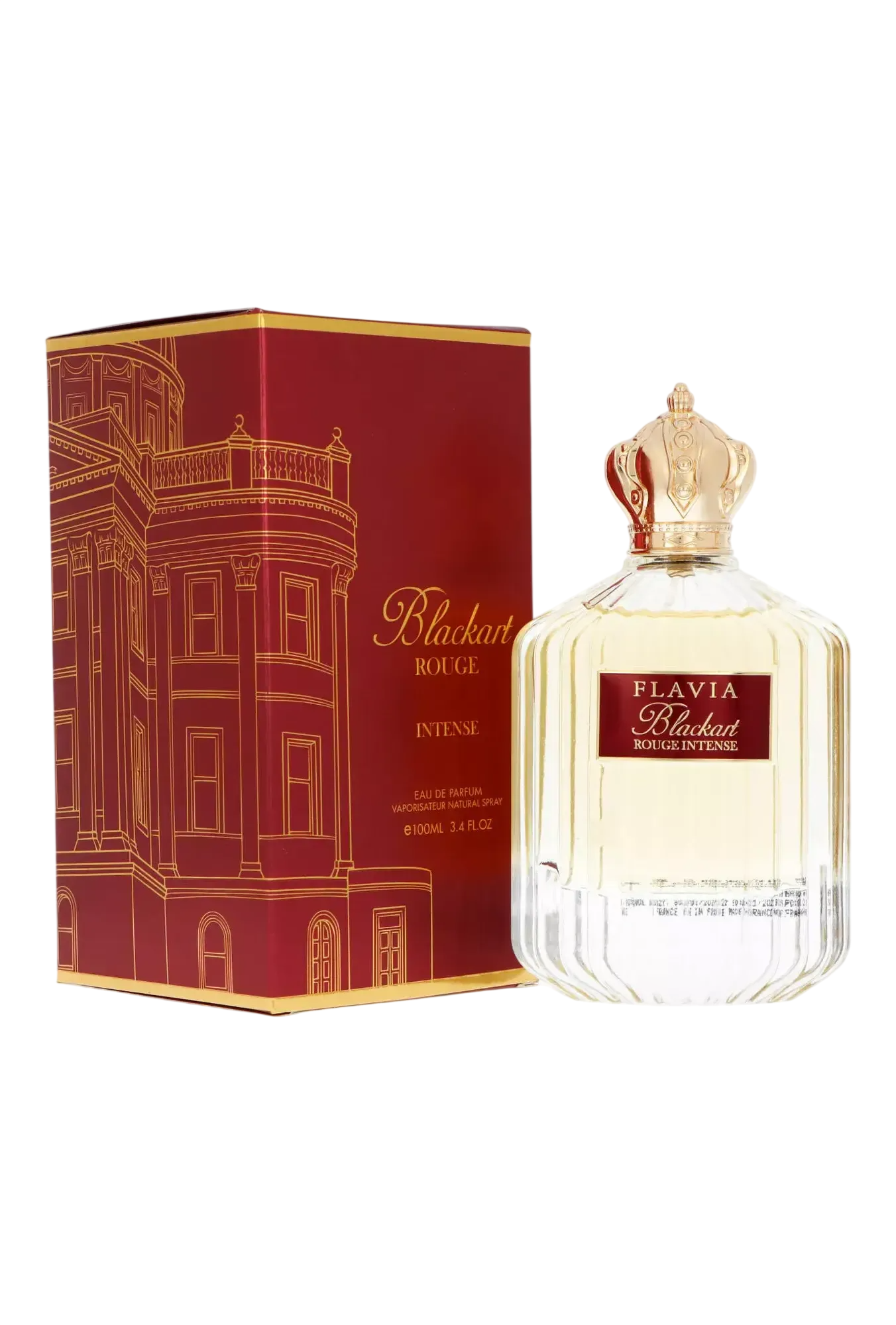 Flavia Perfumes, Blackart Rouge Intense, Parfymvatten, Unisex, 100 ml