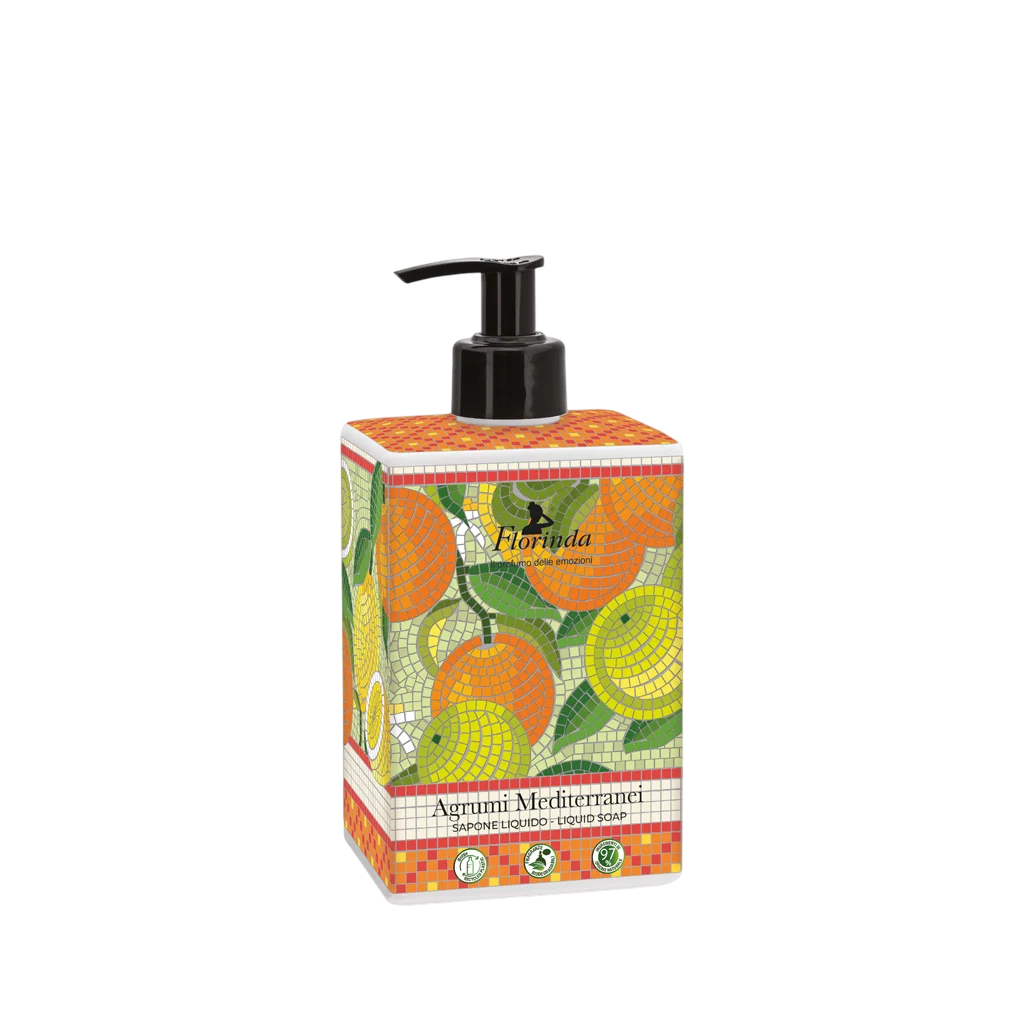 Florinda, Argumi Mediterranei, Återfuktande, Flytande tvål, 500 ml