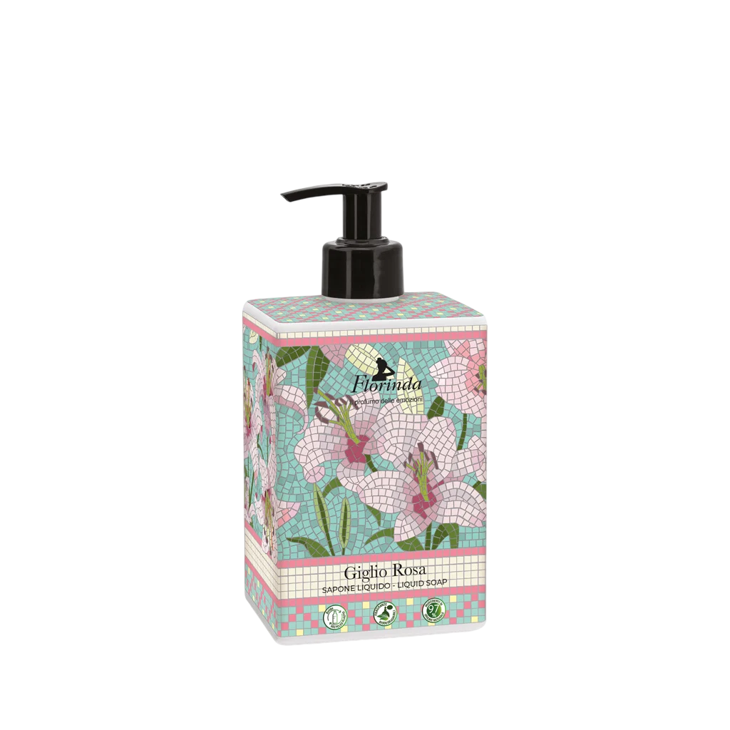 Florinda, Giglio Rosa, Återfuktande, Flytande tvål, 500 ml