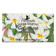 Florinda, Jasmine, Vegan, Hydrating & Cleansing, Blommig, Doftande tvålbar, Kropp, 100 g