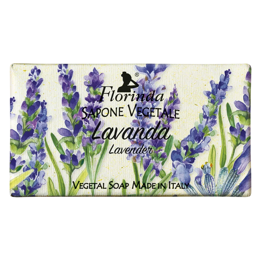 Florinda, Lavender, Vegan, Hydrating & Cleansing, Blommig, Doftande tvålbar, Kropp, 100 g