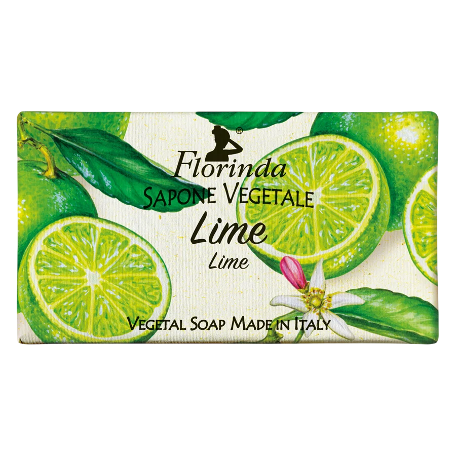 Florinda, Lime, Vegan och cruelty-free, Cleansing & Moisturising, Tvålbar, Kropp, 100 g