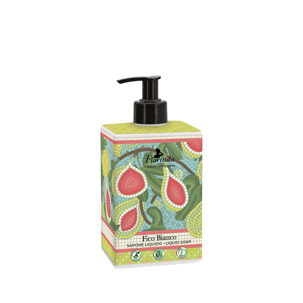Florinda, White Fig, Återfuktande, Flytande tvål, 500 ml
