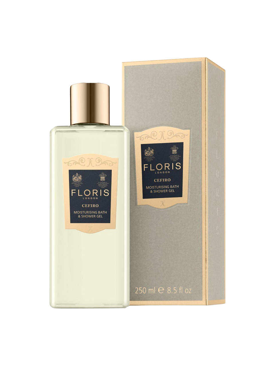 Floris Of London, Cefiro, Återfuktande, Duschgel, För alla hudtyper, 250 ml