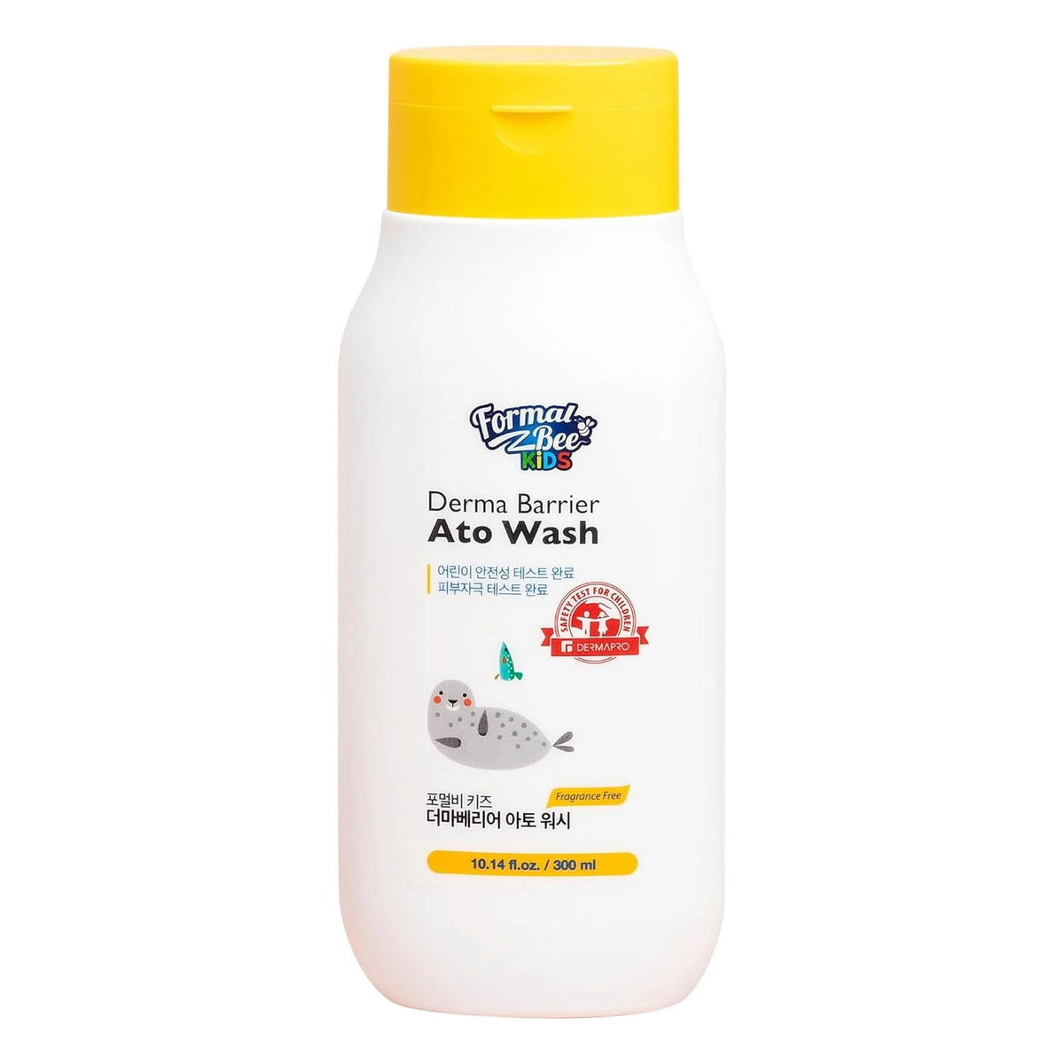 Formal Bee, Derma Barrier Ato Wash, Mild rengöring, Duschgel, Dry, Atopic-Prone, 300 ml