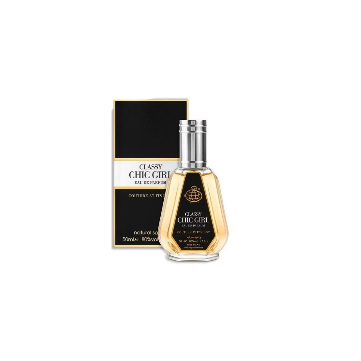 Fragrance World, Classy Chic Girl, Parfymvatten, För kvinnor, 50 ml