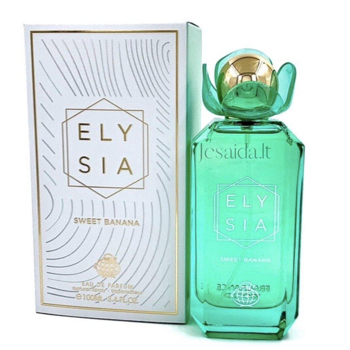 Fragrance World, Elysia Sweet Banana, Parfymvatten, För kvinnor, 100 ml
