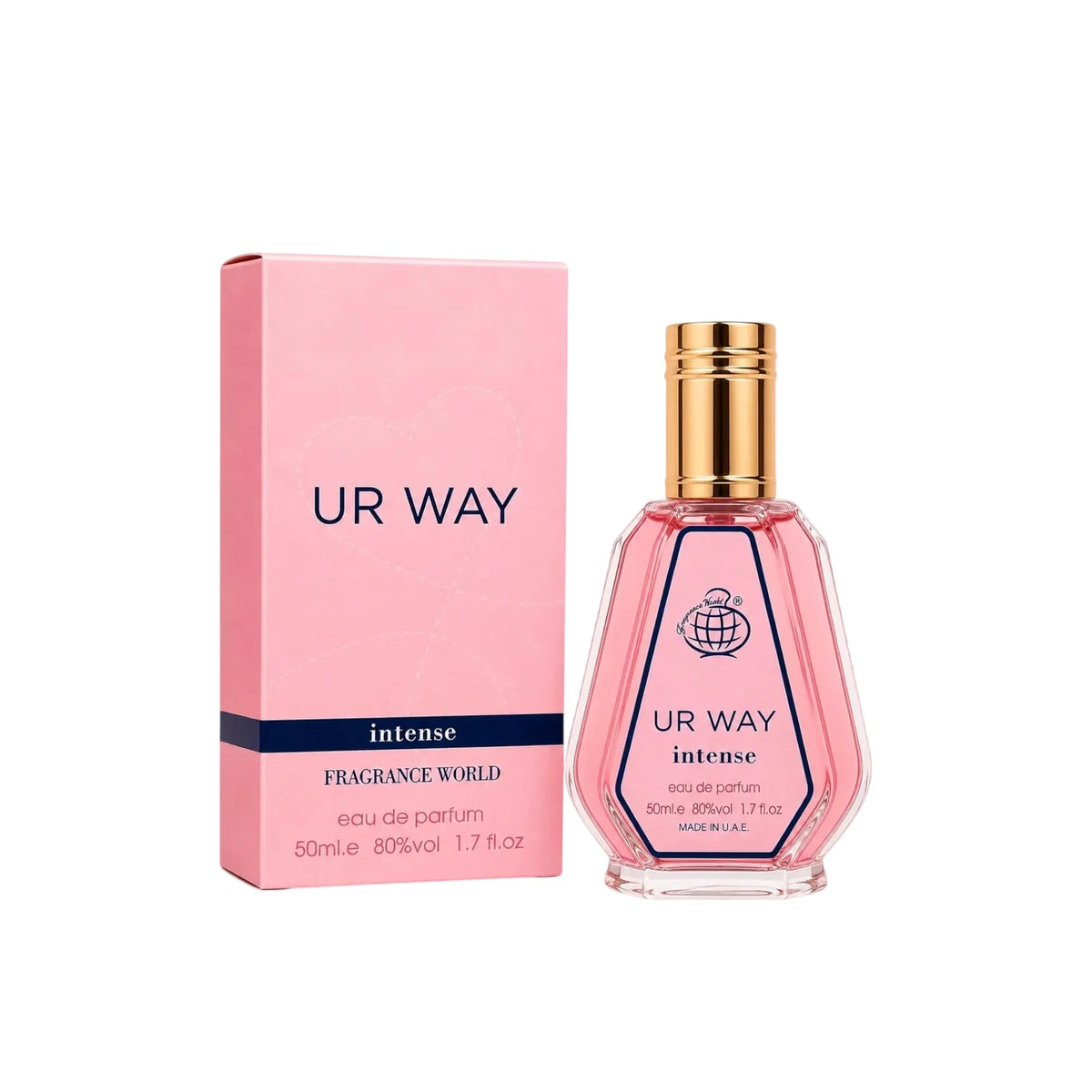 Fragrance World, Ur Way Intense, Parfymvatten, För kvinnor, 50 ml