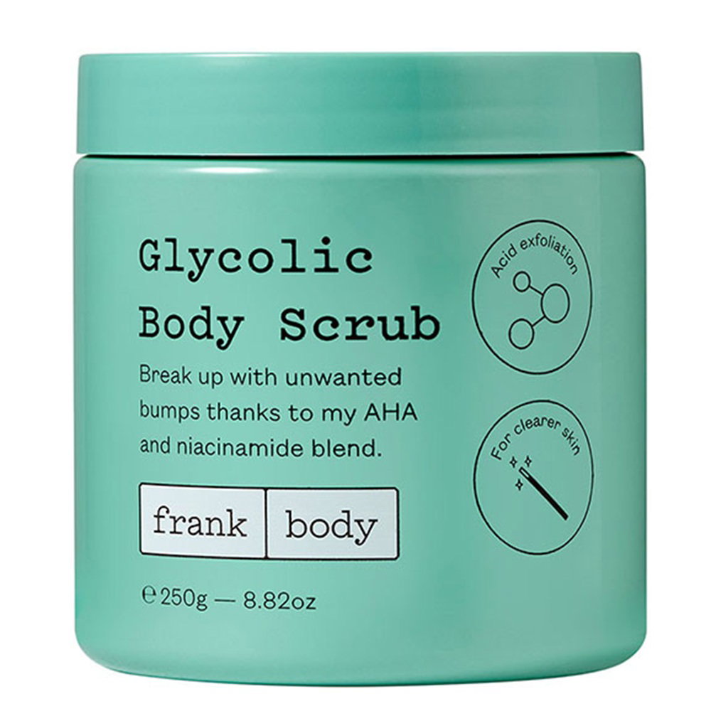 Frank Body, Glycolic, Utjämning, Kroppsskrubb, 250 ml