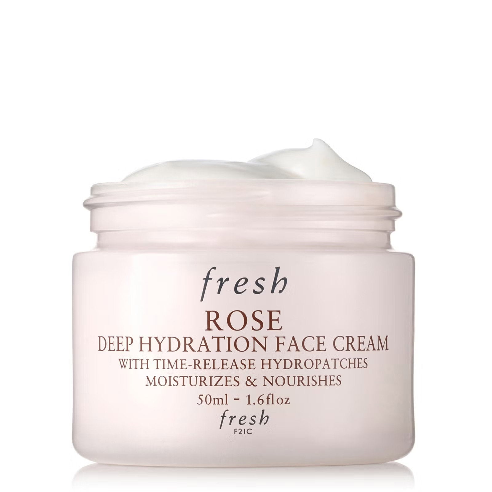Fresh, Rose, Djup återfuktning, Grädde, För ansiktet, 50 ml