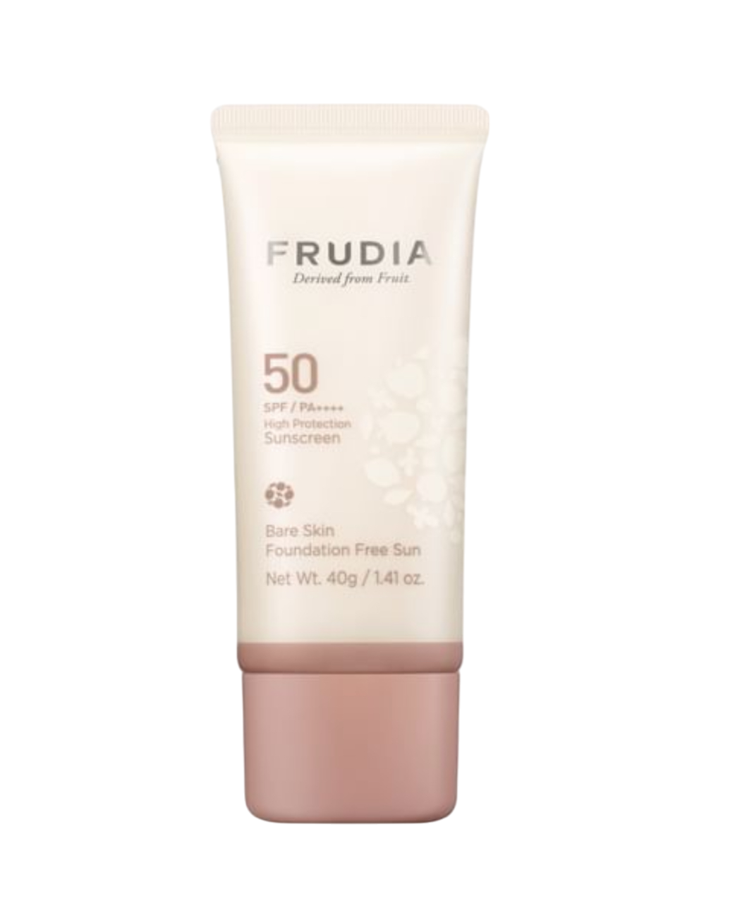Frudia, Bare Skin, Uppljusning, Flytande foundation, SPF 50+, 40 ml