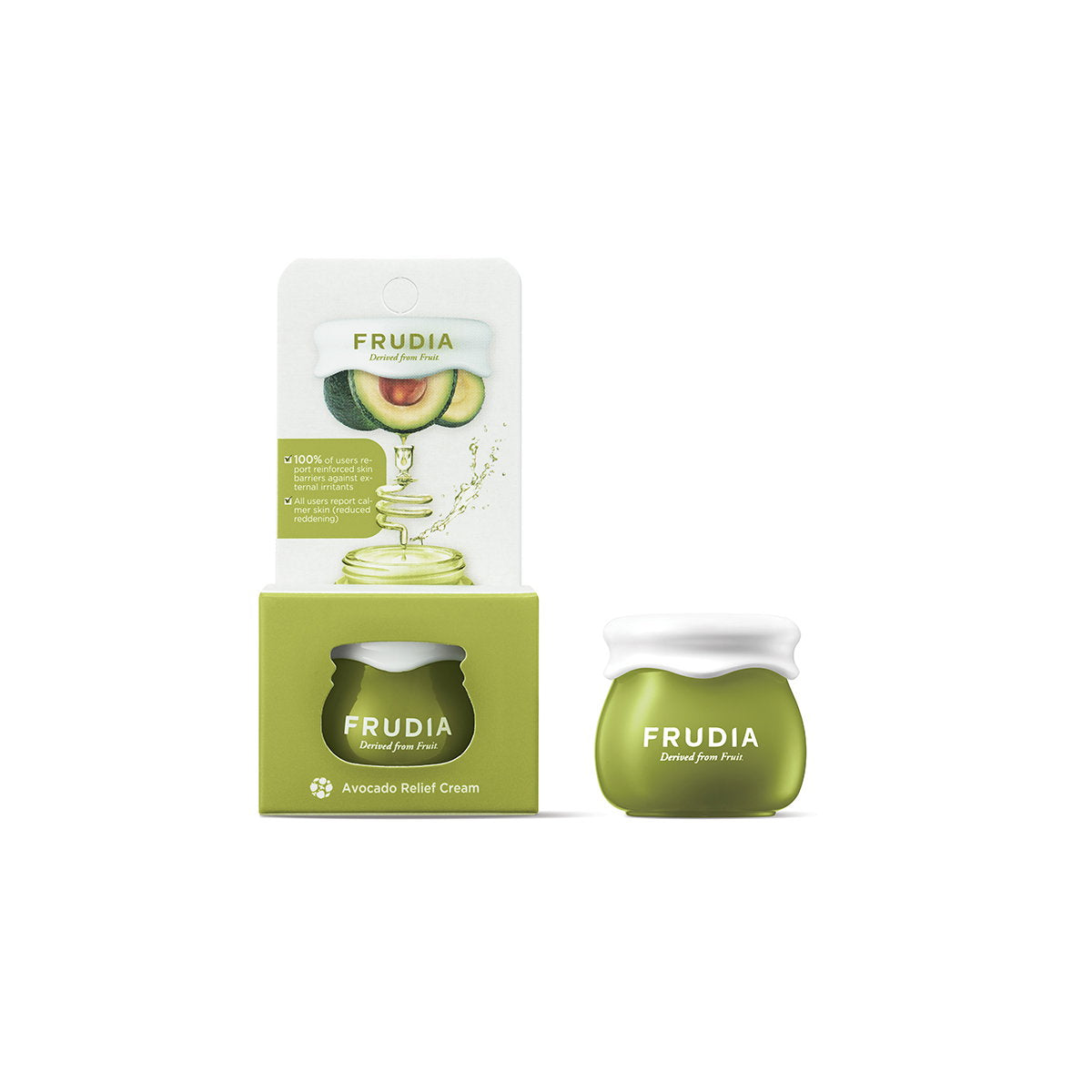 Frudia, Delivered From Fruit, Avokado, Intensiv återfuktning, Grädde, För ansiktet, 55 g