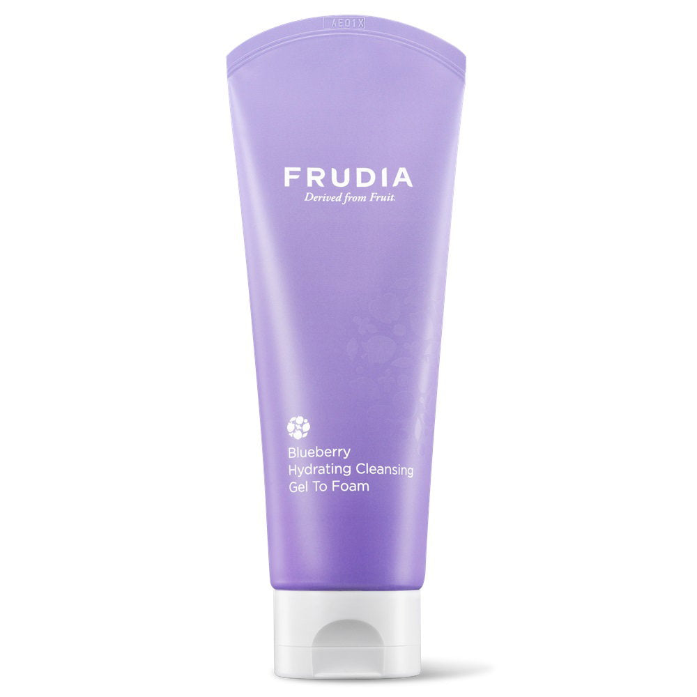 Frudia, Delivered From Fruit, Blåbär, Hydrerar, Rengöringsskum, 145 ml