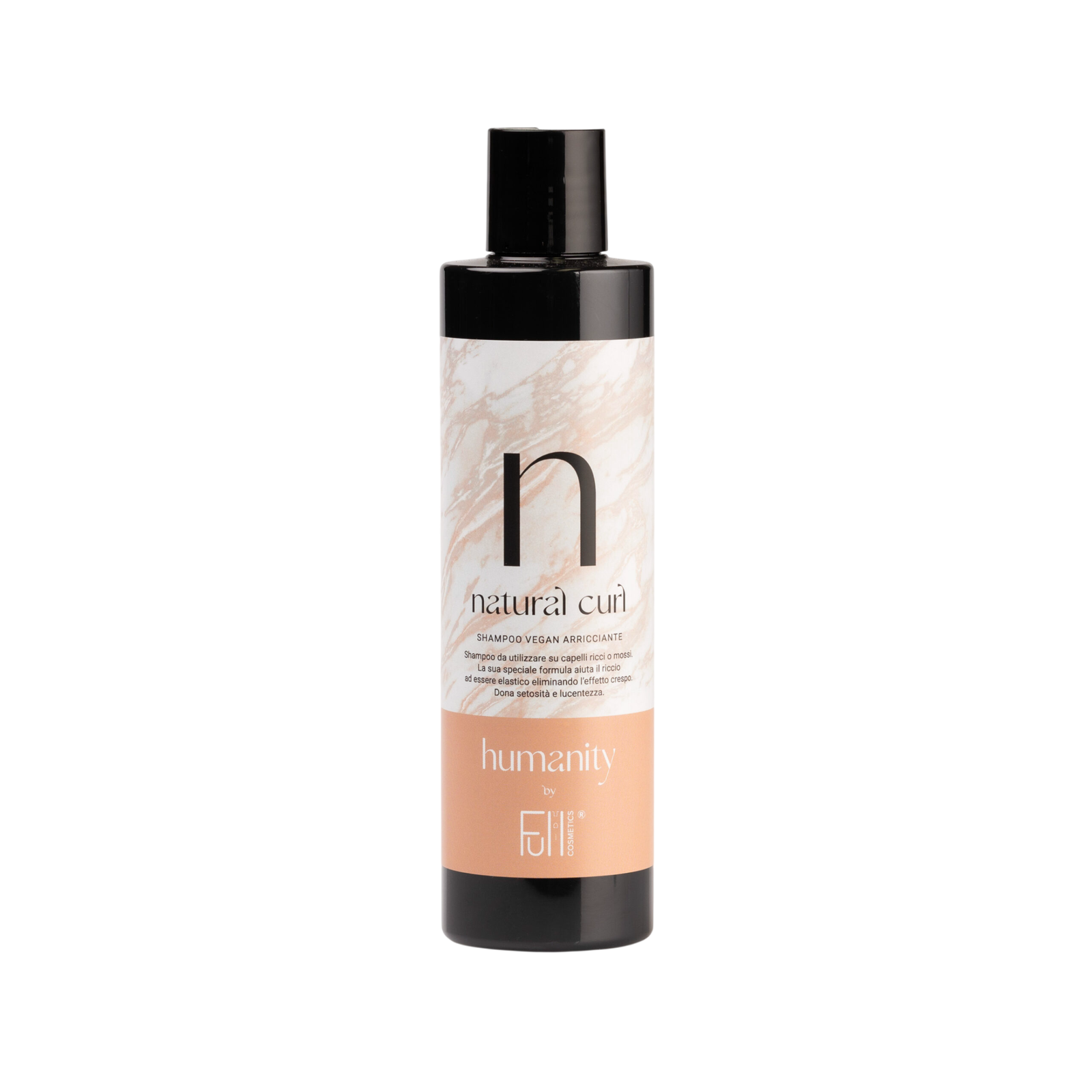 Full Cosmetics, Natural Curl, Hårschampo, Mot friss, 250 ml