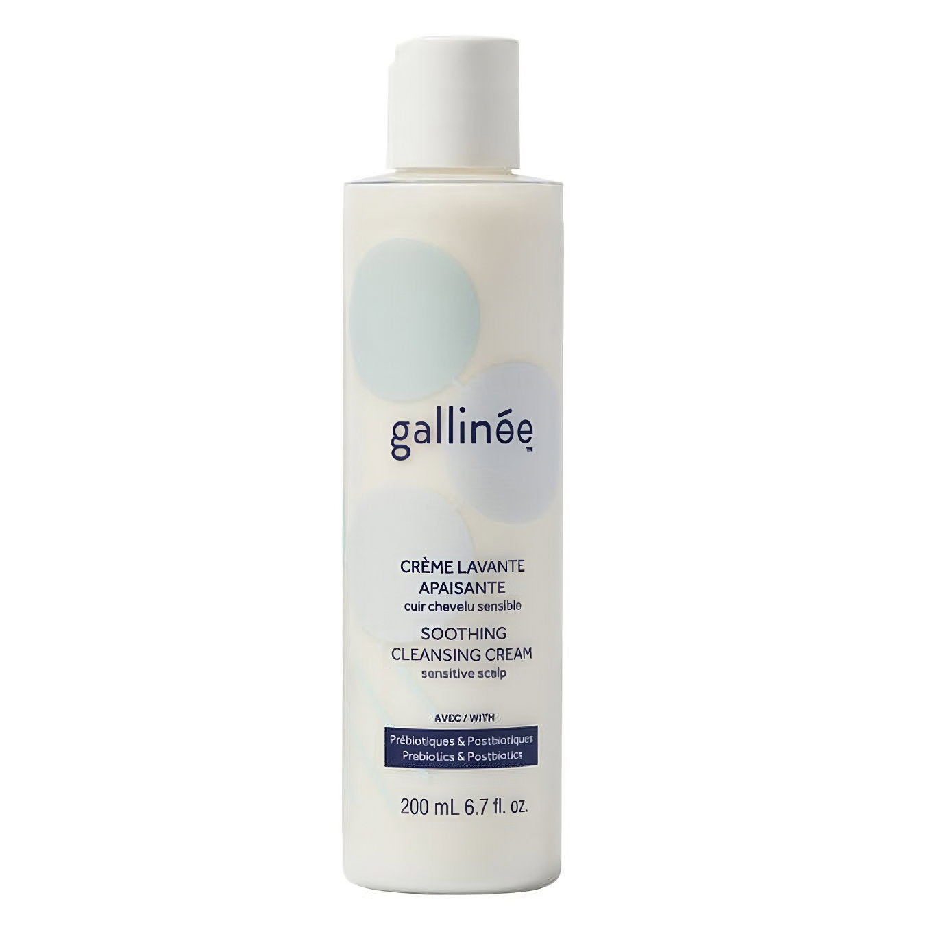 Gallinee, Hair Care, Prebiotics and Postbiotics, Shampoo, Soothing, 200 ml