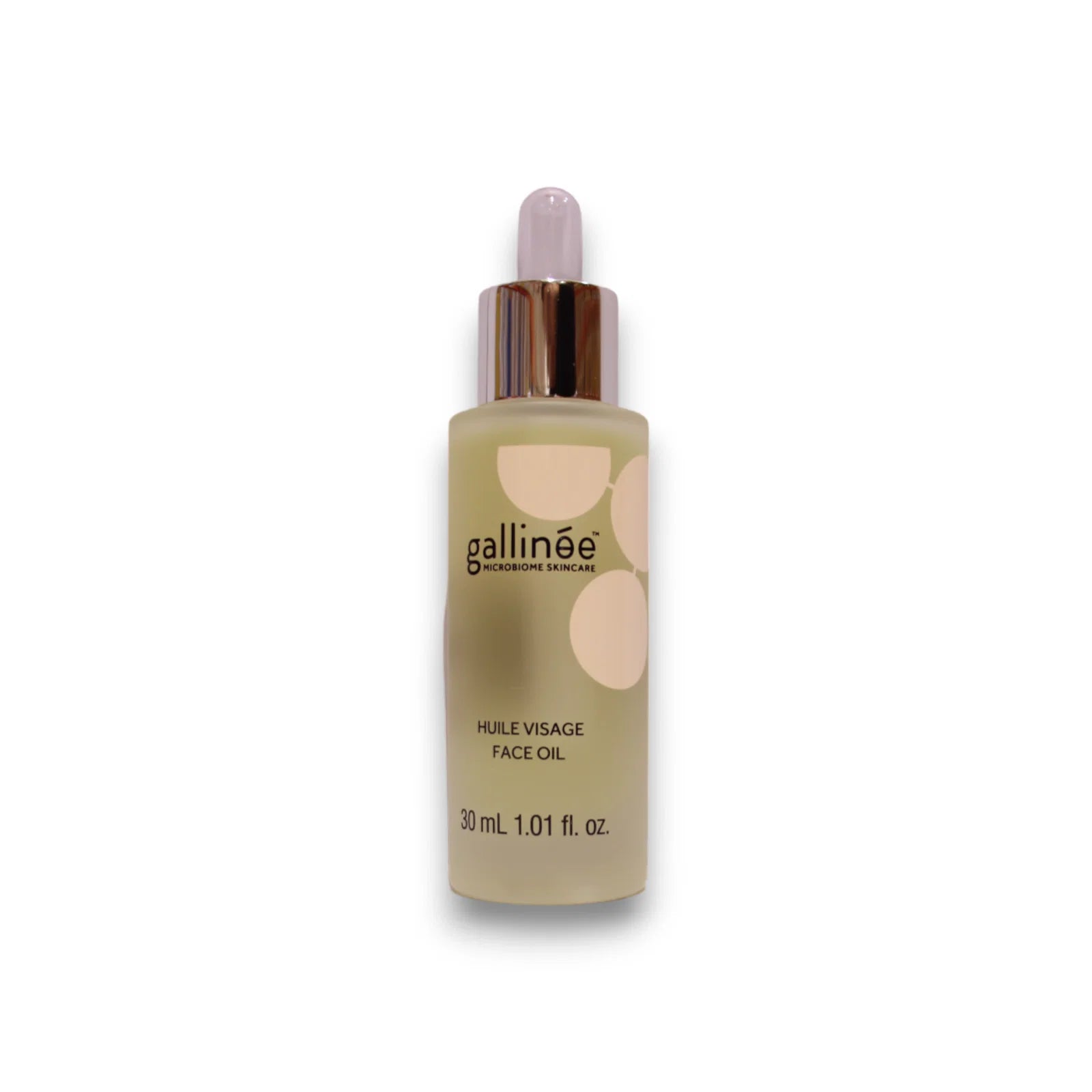 Gallinee, Microbiome Skincare, Prebiotika och Postbiotika, Närande, Olja, För ansiktet, 30 ml