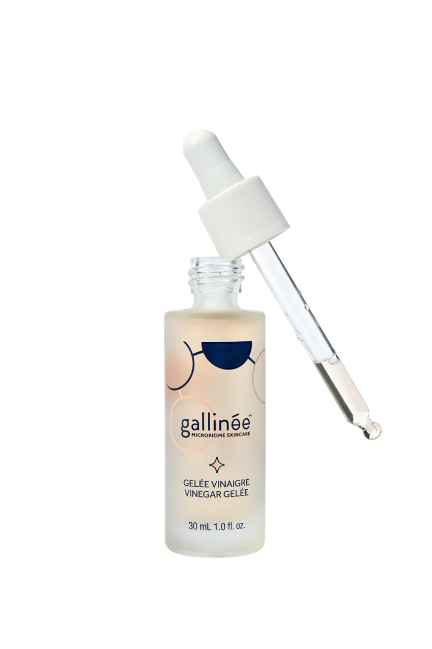 Gallinee, Microbiome Skincare, Prebiotika & Probiotika & Postbiotika, Mot blemmor, Serum, För ansiktet, 30 ml