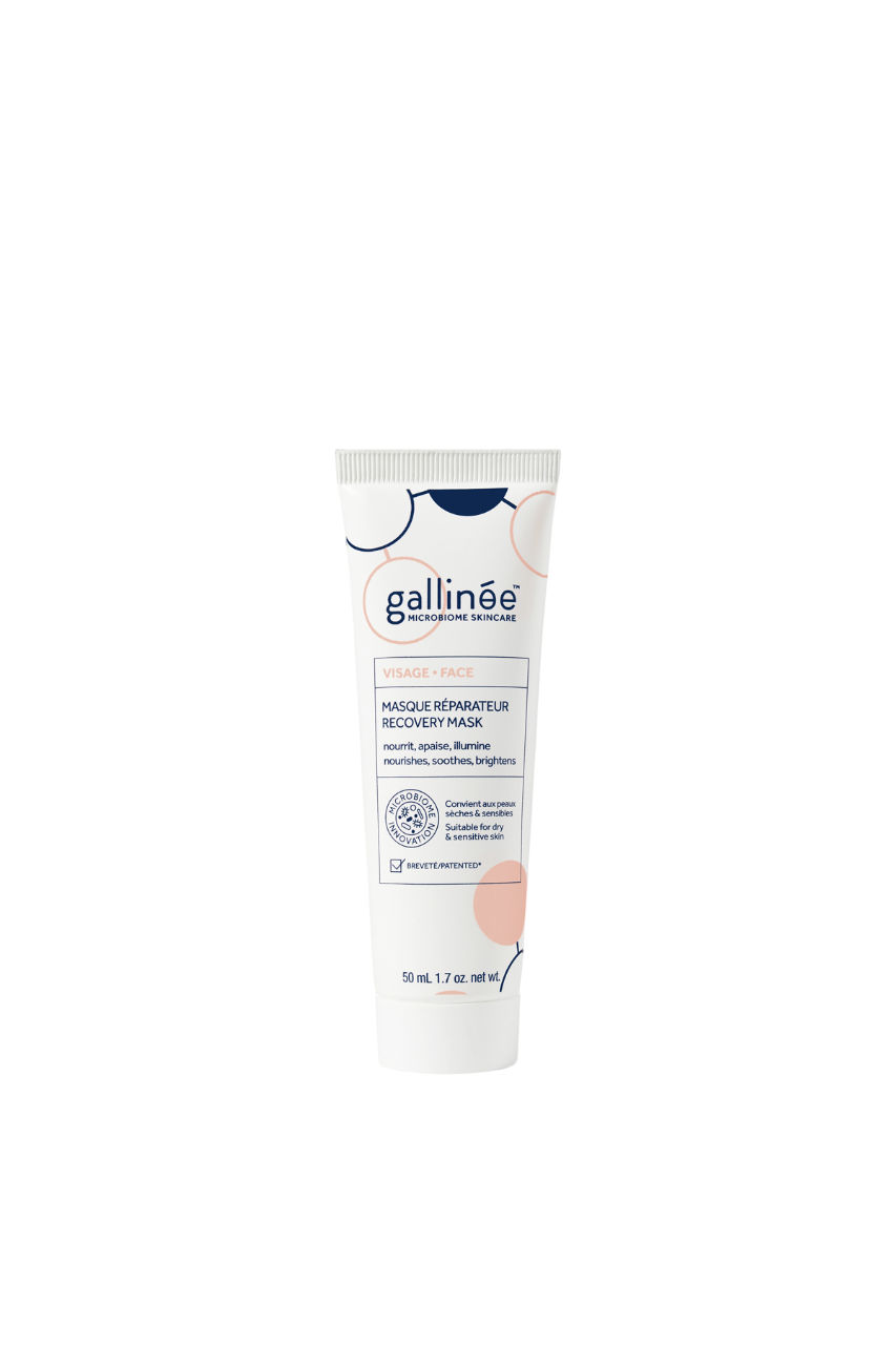 Gallinee, Microbiome Skincare, Regenerering, Kräm mask, För ansiktet, 50 ml