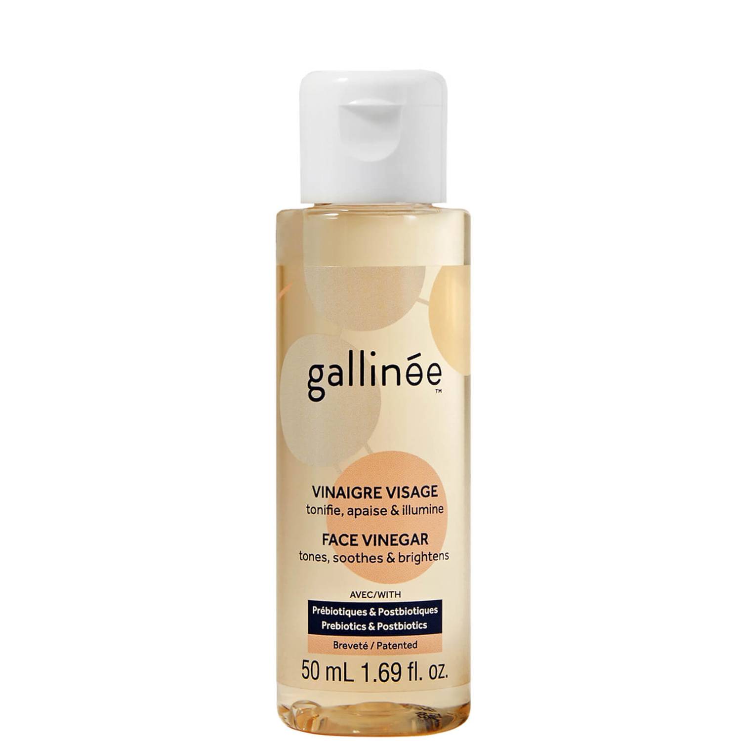 Gallinee, Microbiome Skincare, Prebiotika och Postbiotika, Lugnande, Lotion, För ansiktet, 50 ml