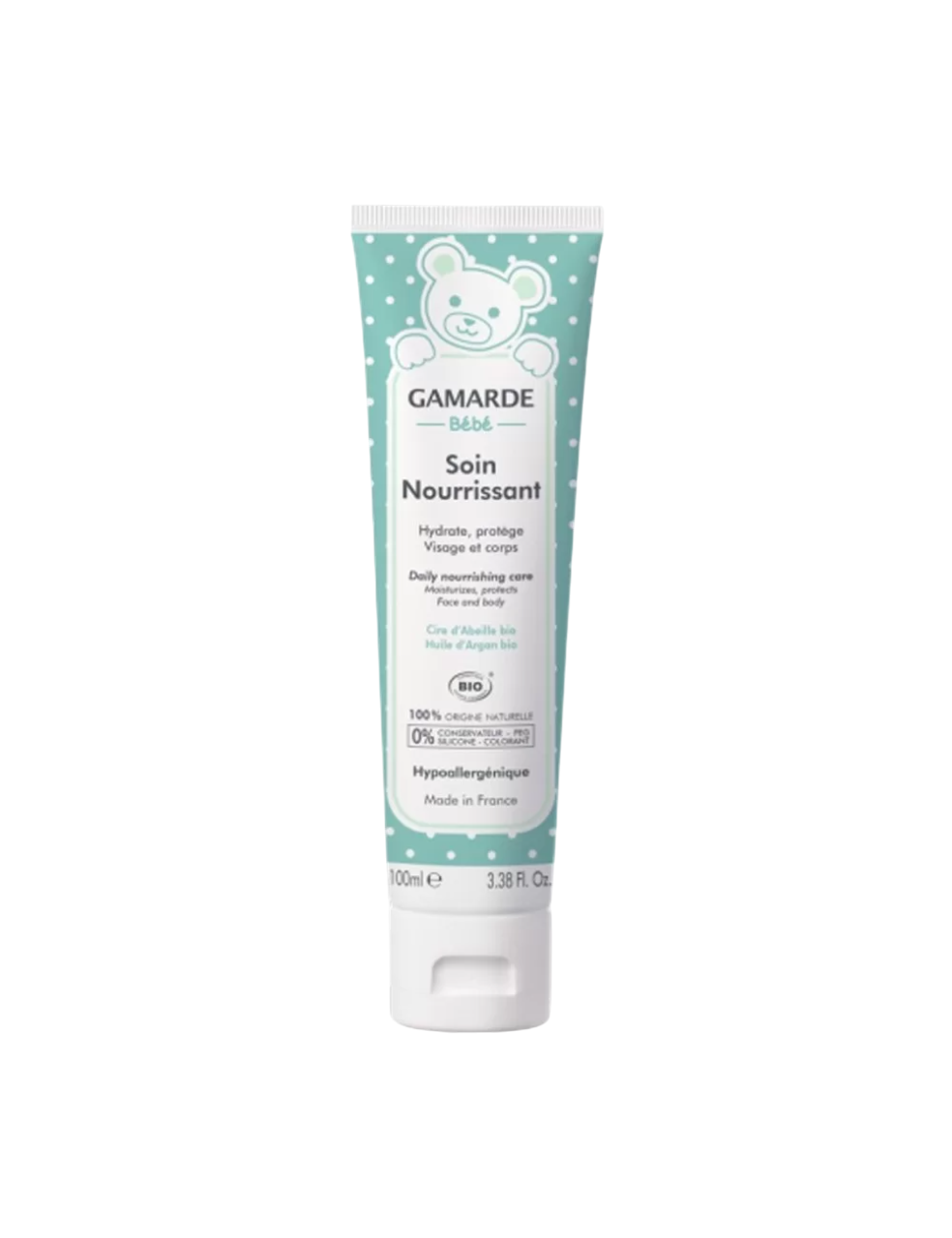 Gamarde, Baby, Hydrera, Grädde, För ansikte & kropp, 100 ml