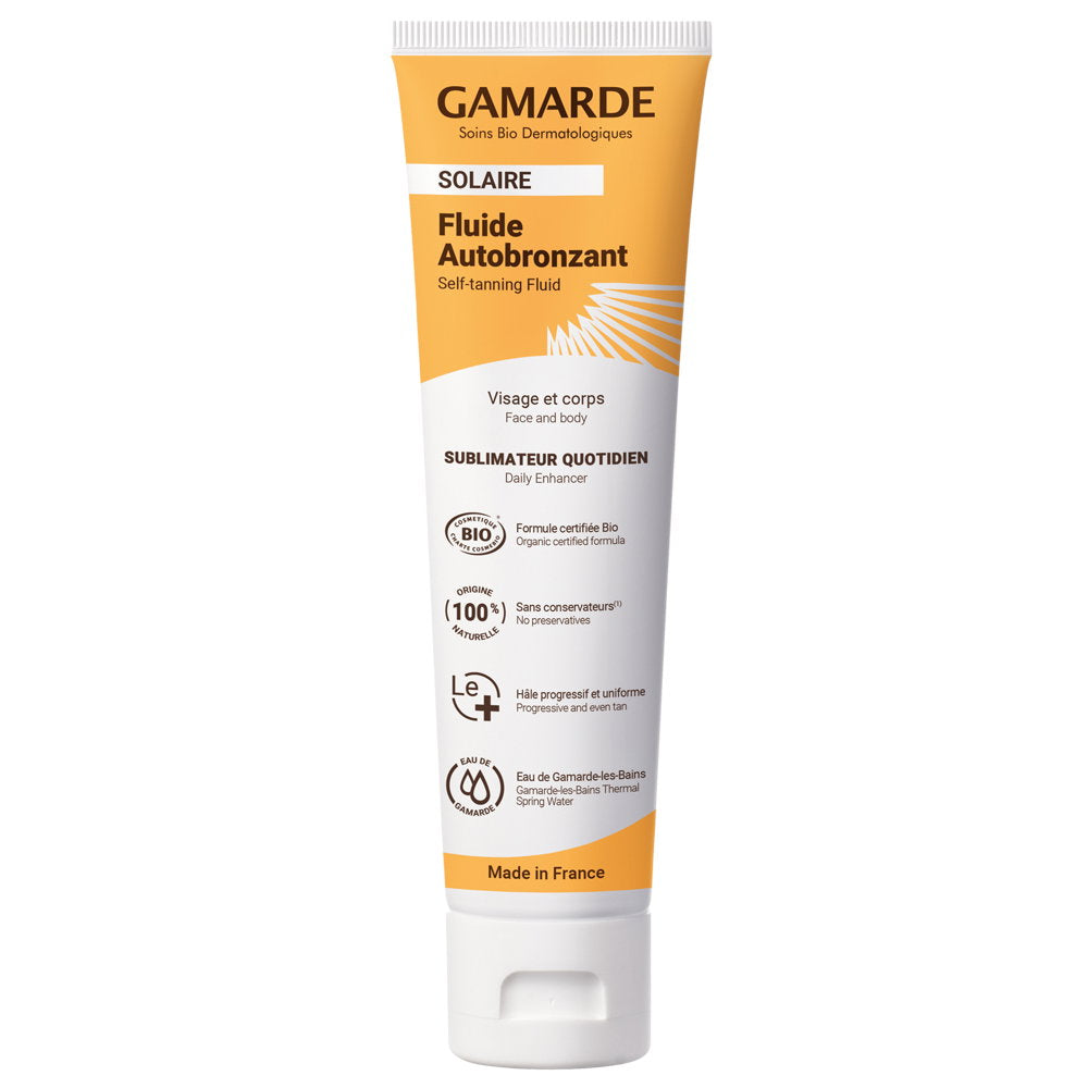 Gamarde, Gamarde, Bio, Solbränna, Självbrunande vätska, För ansikte & kropp, 100 ml