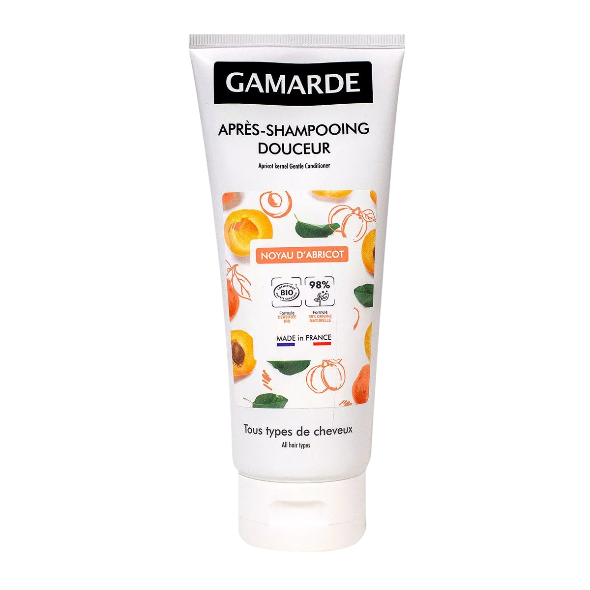 Gamarde, Gamarde, Aprikoskärna, Hårbalsam, Skinande, 200 ml